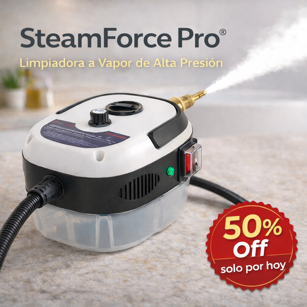 SteamForce Pro® | Limpiadora a Vapor de Alta Presión