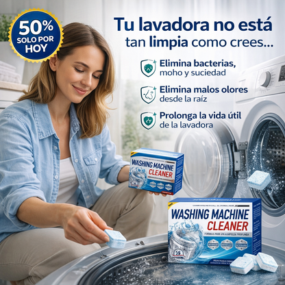 Washing Machine Cleaner® | Pastillas Limpia Lavadora