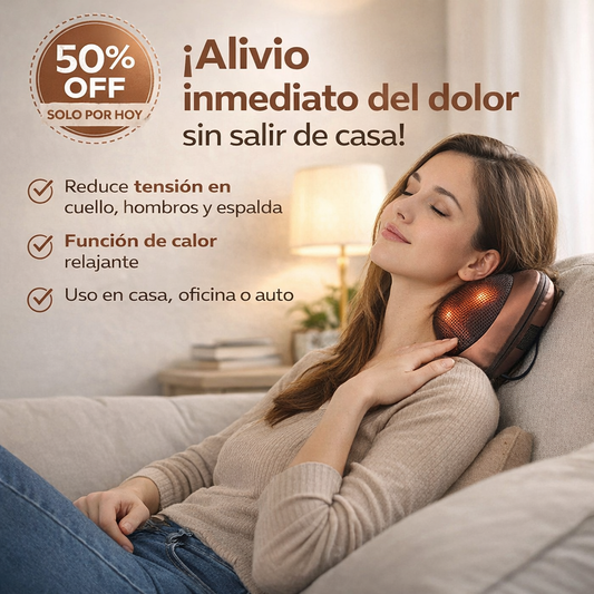 ThermaRelax® | Almohada Masajeadora