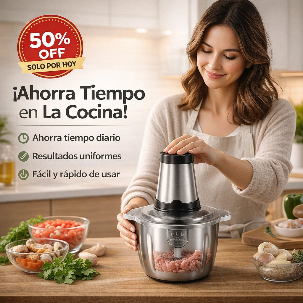 QuickChop Pro® | Picadora Multifunción