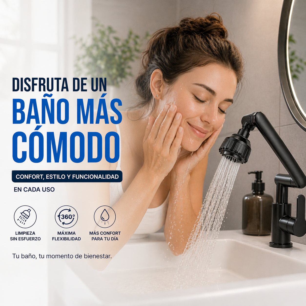 FlexiFlow 360® | Grifería Giratoria
