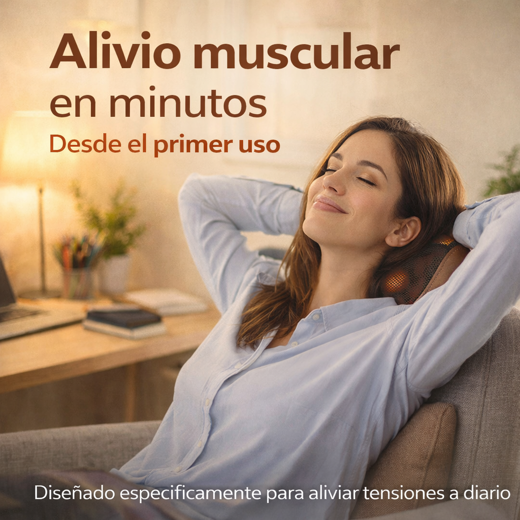 ThermaRelax® | Almohada Masajeadora