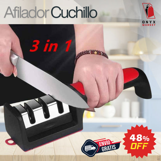 AFILADOR DE CUCHILLOS MANUAL 3 EN 1