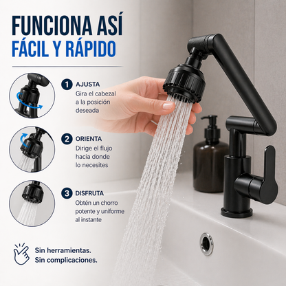 FlexiFlow 360® | Grifería Giratoria