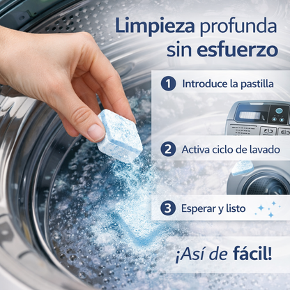Washing Machine Cleaner® | Pastillas Limpia Lavadora