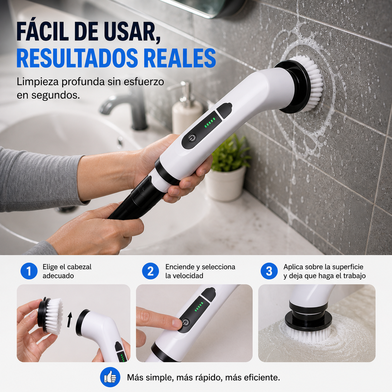 CleanForce Pro® | Cepillo Multiuso