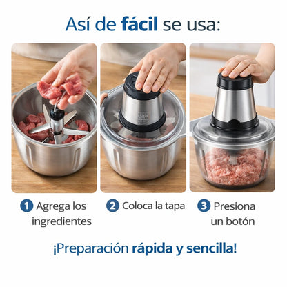 QuickChop Pro® | Picadora Multifunción