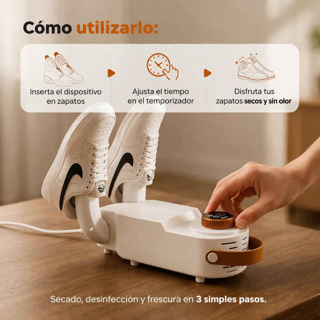 DryStep Pro® | Secador Inteligente de Calzado