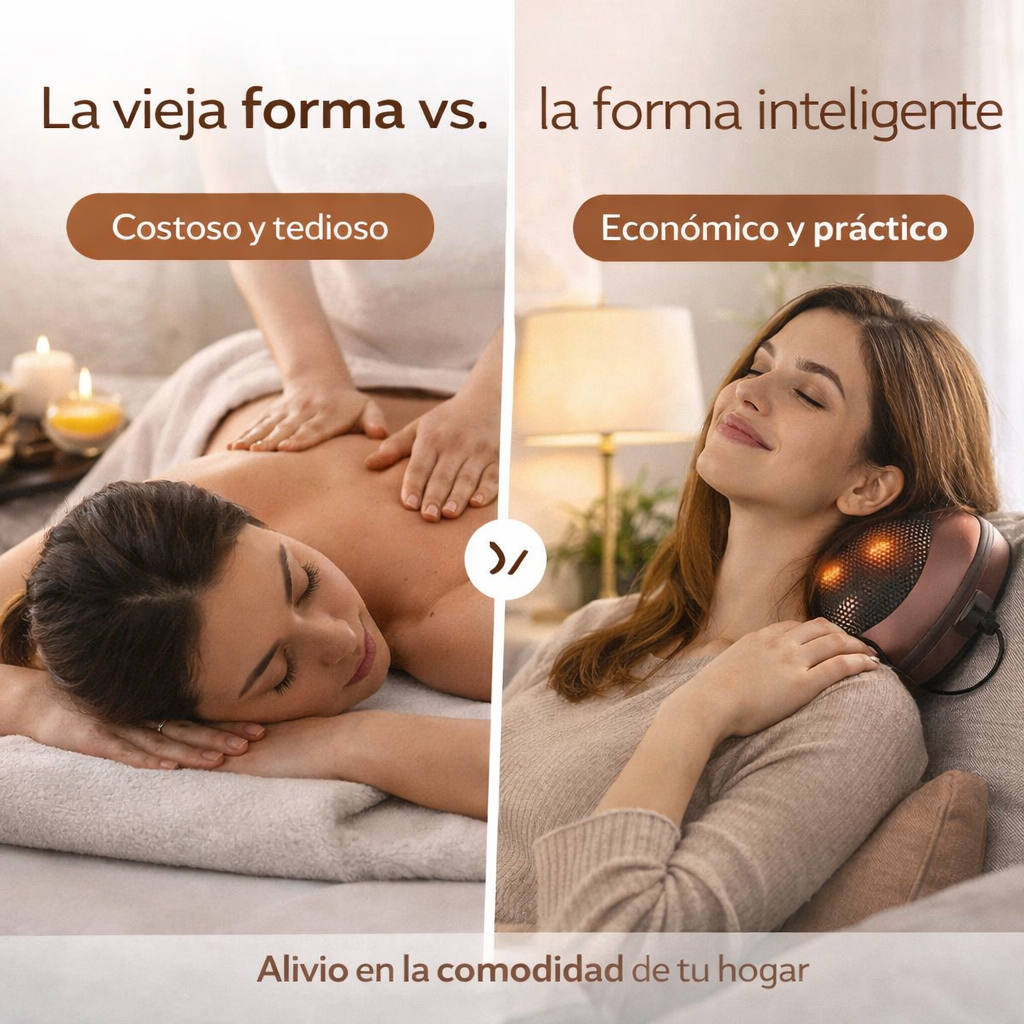 ThermaRelax® | Almohada Masajeadora