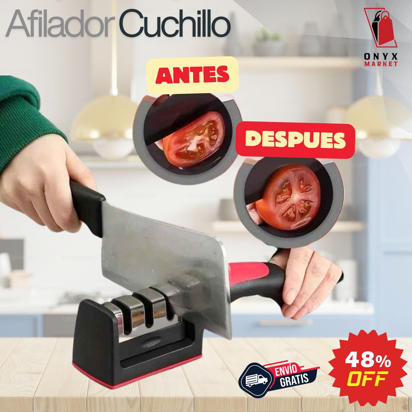 AFILADOR DE CUCHILLOS MANUAL 3 EN 1