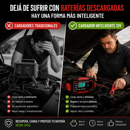 BatteryRevive® | Cargador Inteligente de Baterías