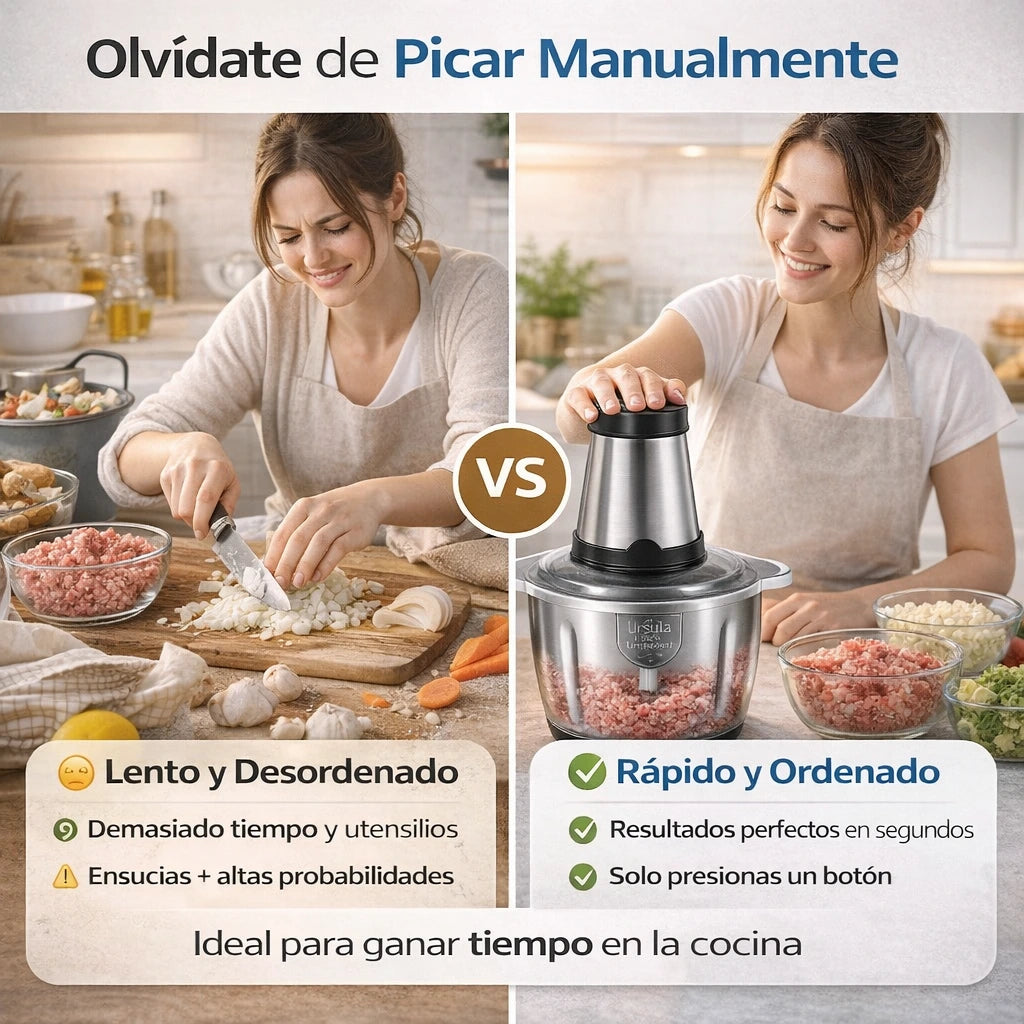 QuickChop Pro® | Picadora Multifunción