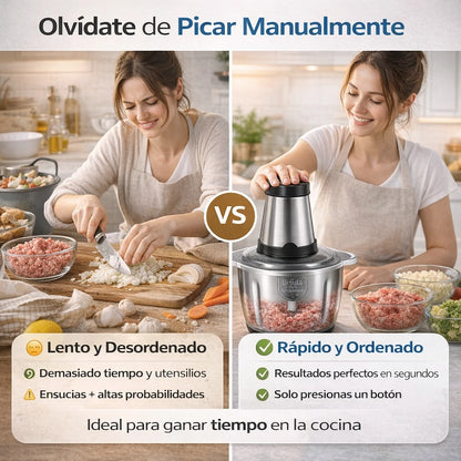 QuickChop Pro® | Picadora Multifunción