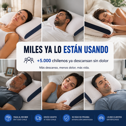 Almohada Cervical Ergonomica 1pcs