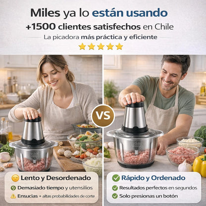 QuickChop Pro® | Picadora Multifunción
