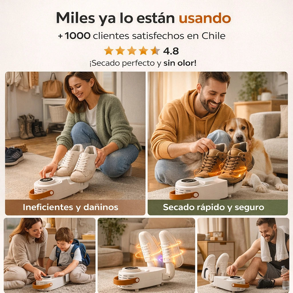 DryStep Pro® | Secador Inteligente de Calzado