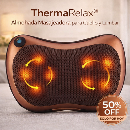 ThermaRelax® | Almohada Masajeadora